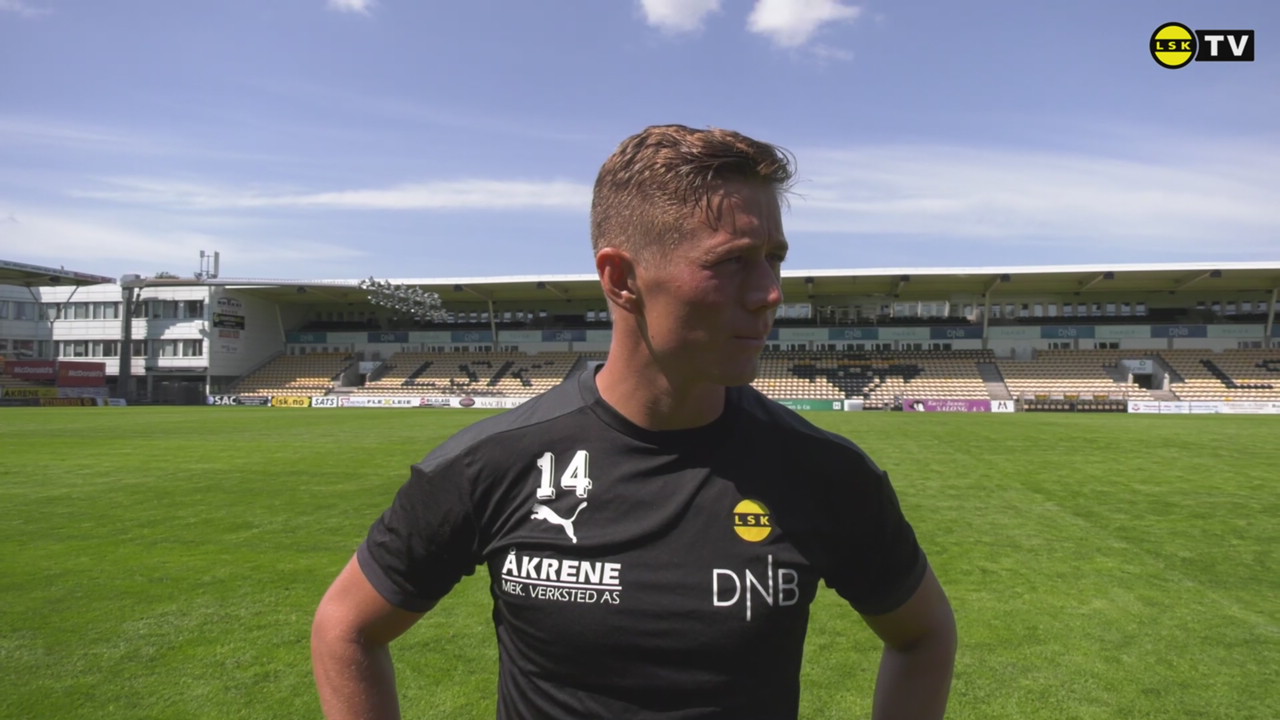 Fredrik Krogstad før generalprøven mot Kongsvinger.mp4